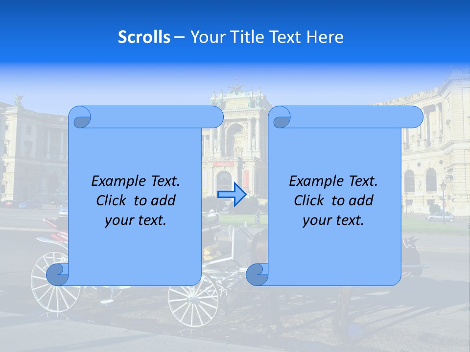 Travel Harnessed Team Blue PowerPoint Template