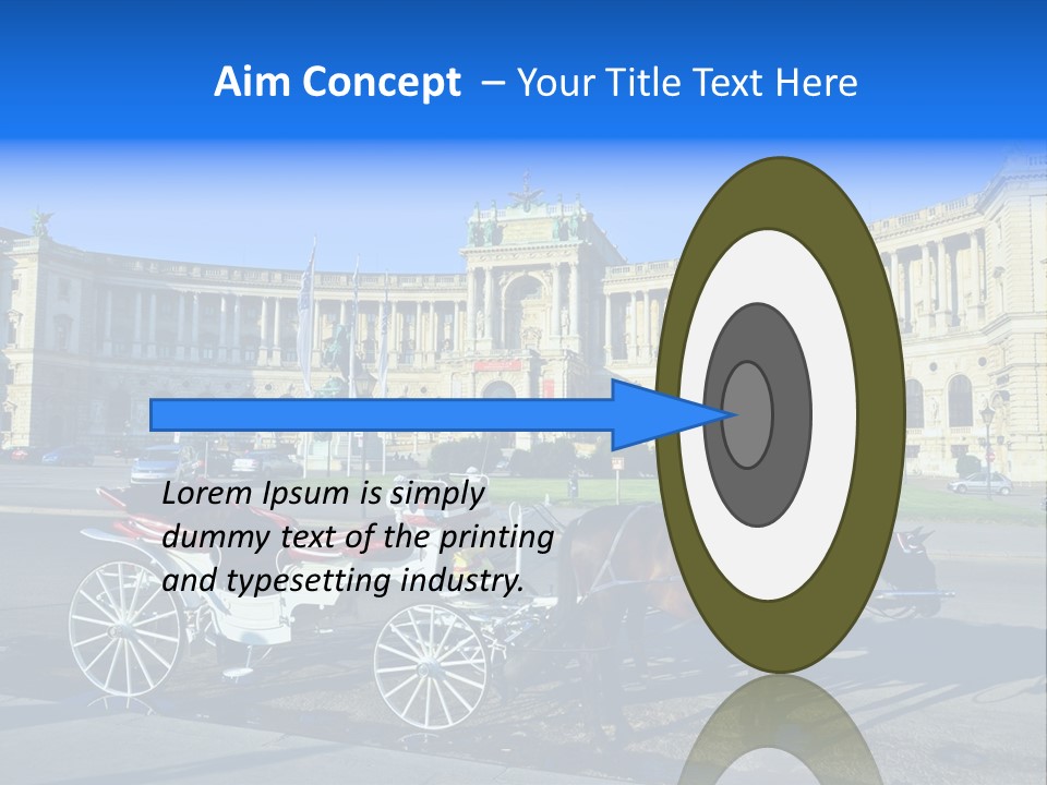 Travel Harnessed Team Blue PowerPoint Template