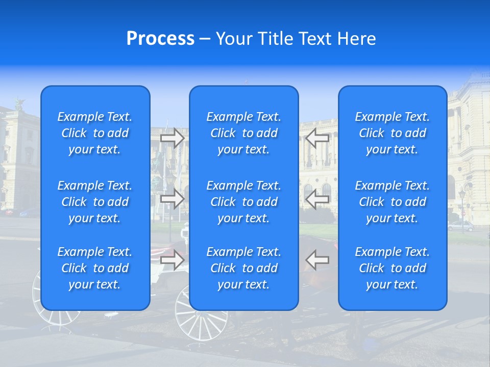 Travel Harnessed Team Blue PowerPoint Template