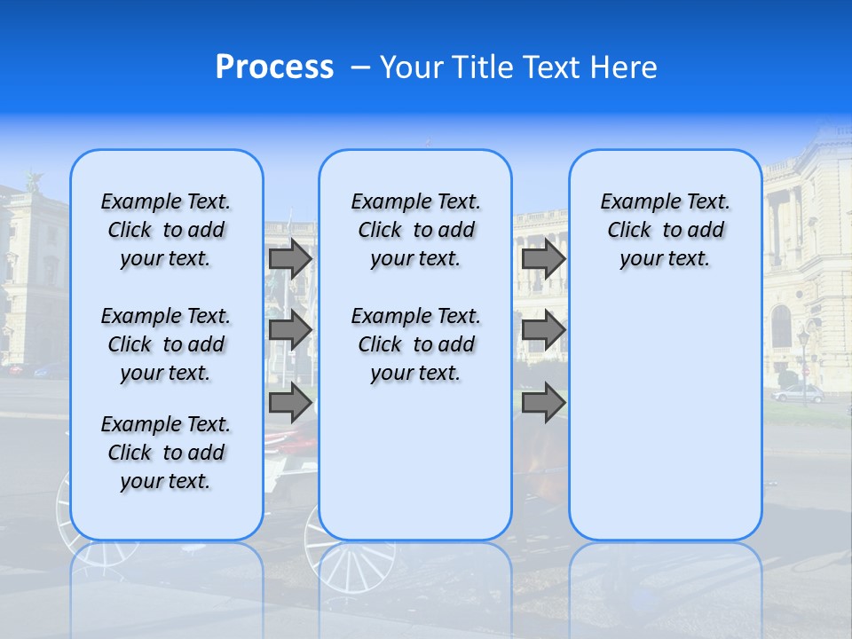 Travel Harnessed Team Blue PowerPoint Template