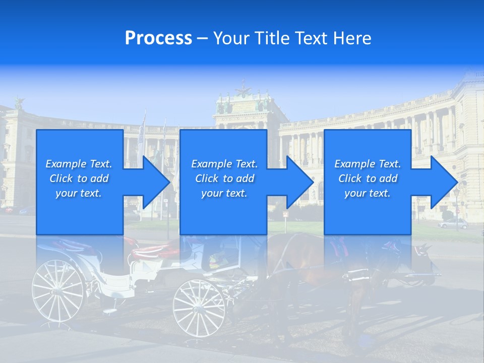 Travel Harnessed Team Blue PowerPoint Template