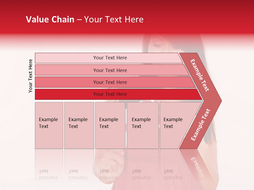 Valentine Smile Holding PowerPoint Template