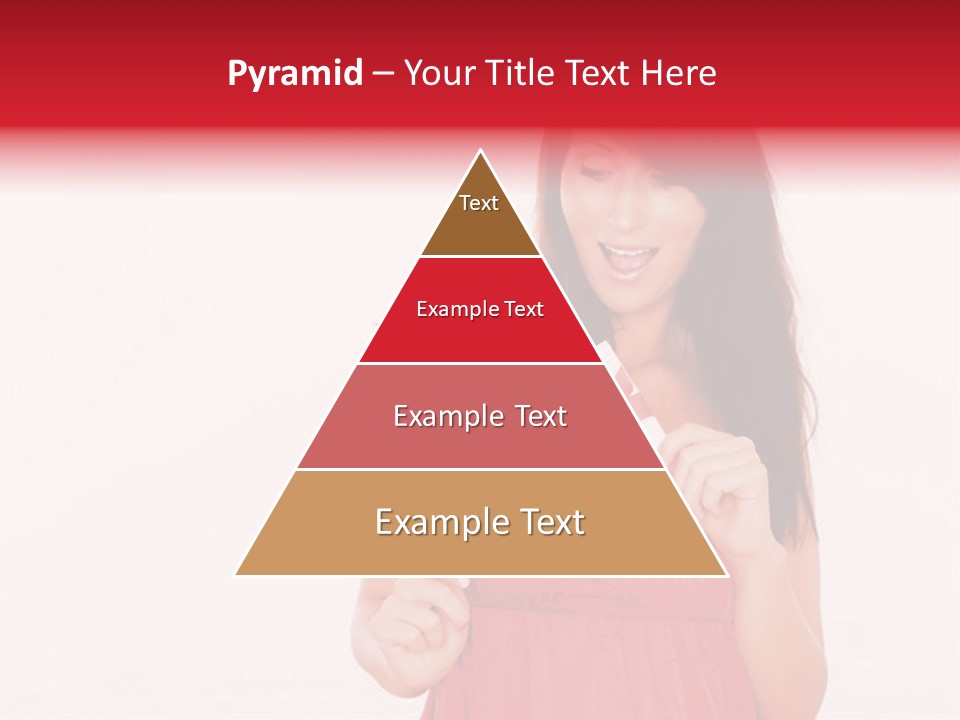 Valentine Smile Holding PowerPoint Template