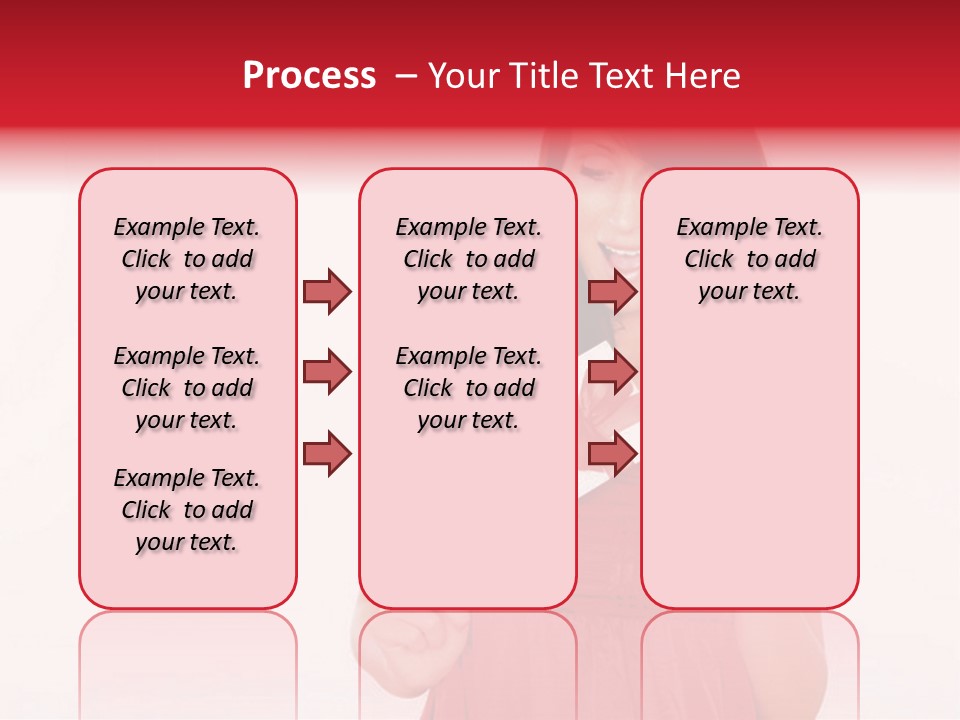 Valentine Smile Holding PowerPoint Template