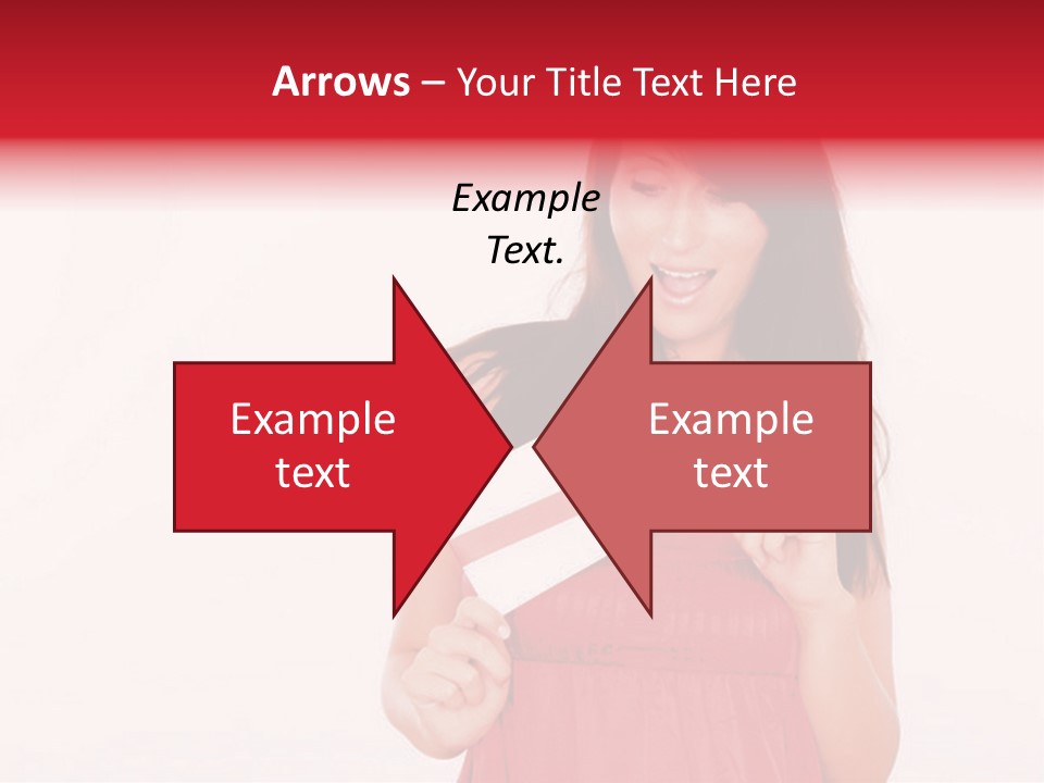 Valentine Smile Holding PowerPoint Template