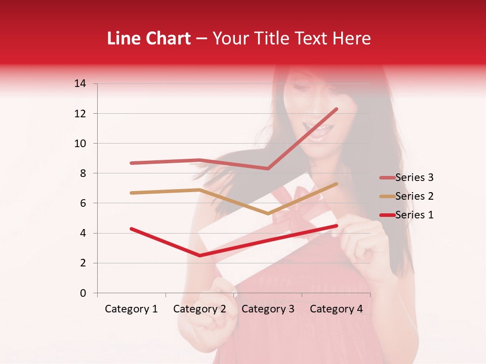 Valentine Smile Holding PowerPoint Template