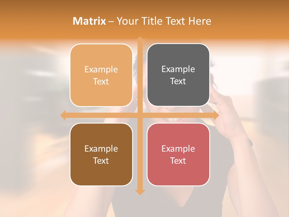 Concept Business Female PowerPoint Template