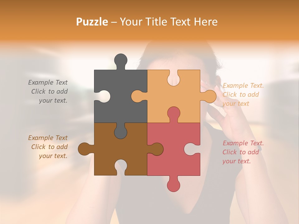 Concept Business Female PowerPoint Template