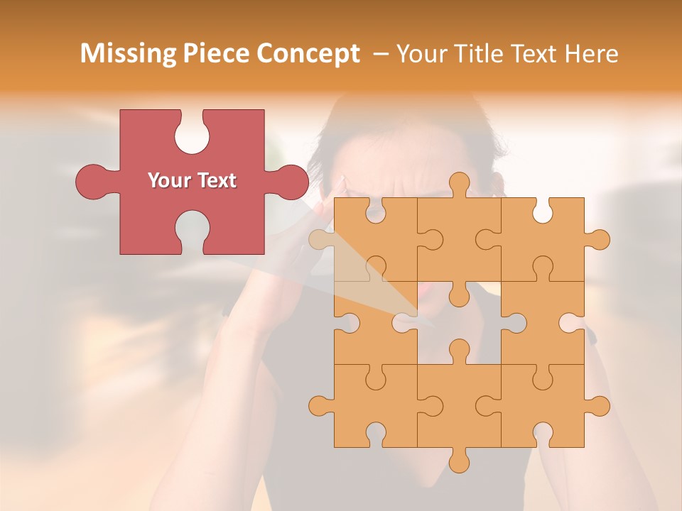 Concept Business Female PowerPoint Template