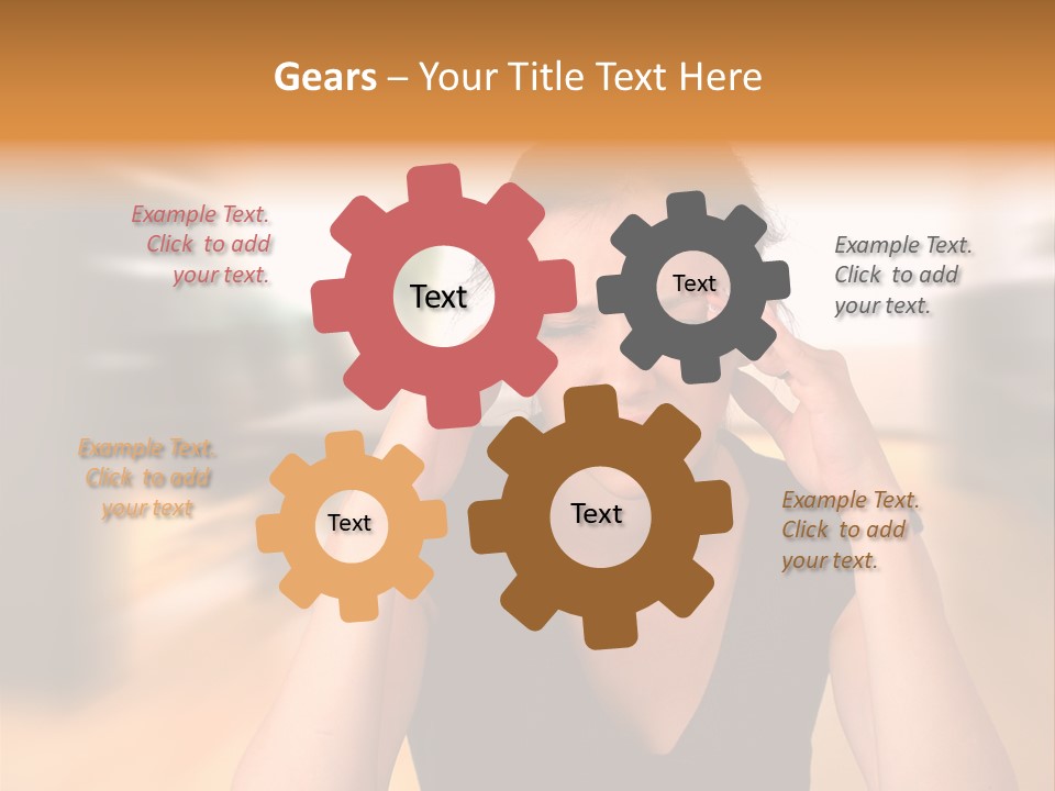 Concept Business Female PowerPoint Template