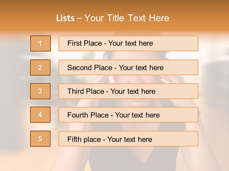 Concept Business Female PowerPoint Template