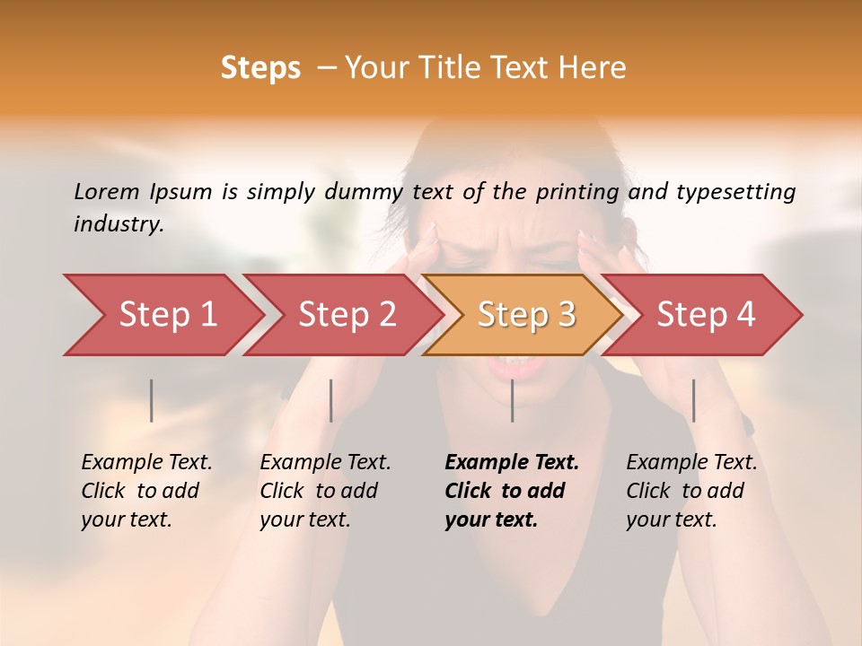 Concept Business Female PowerPoint Template