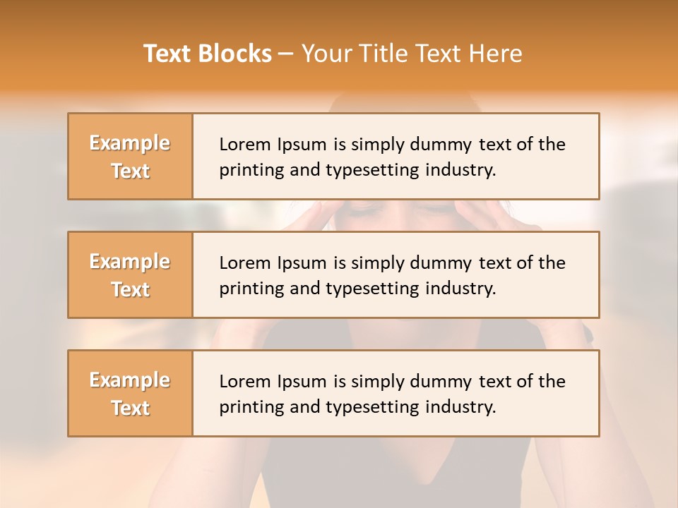 Concept Business Female PowerPoint Template