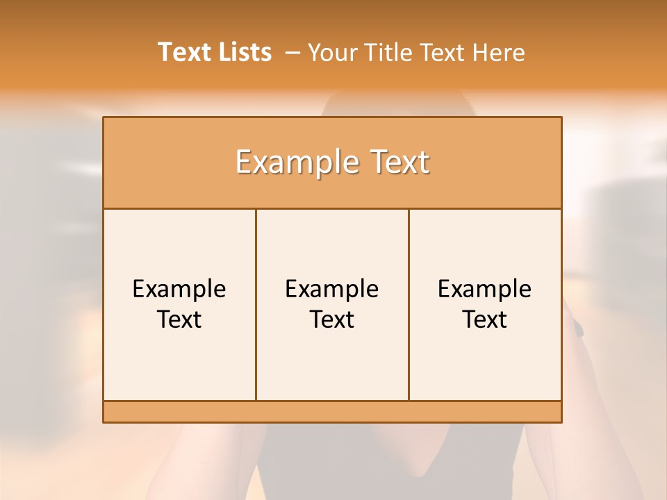Concept Business Female PowerPoint Template