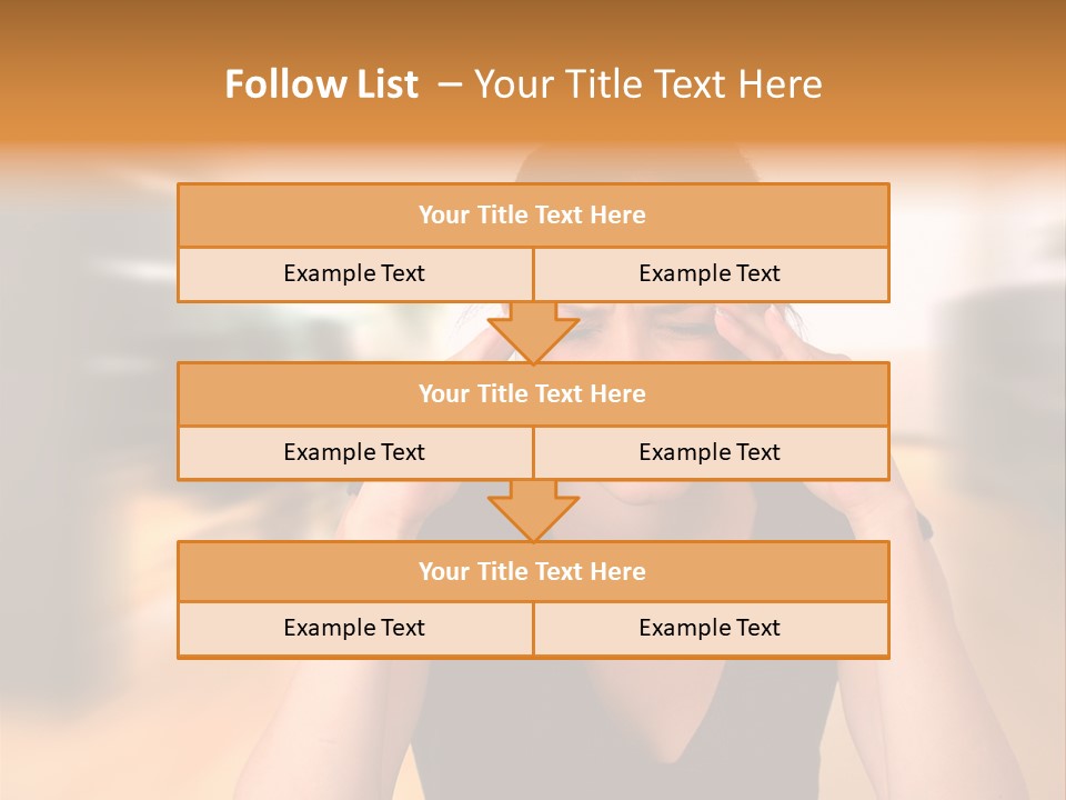 Concept Business Female PowerPoint Template