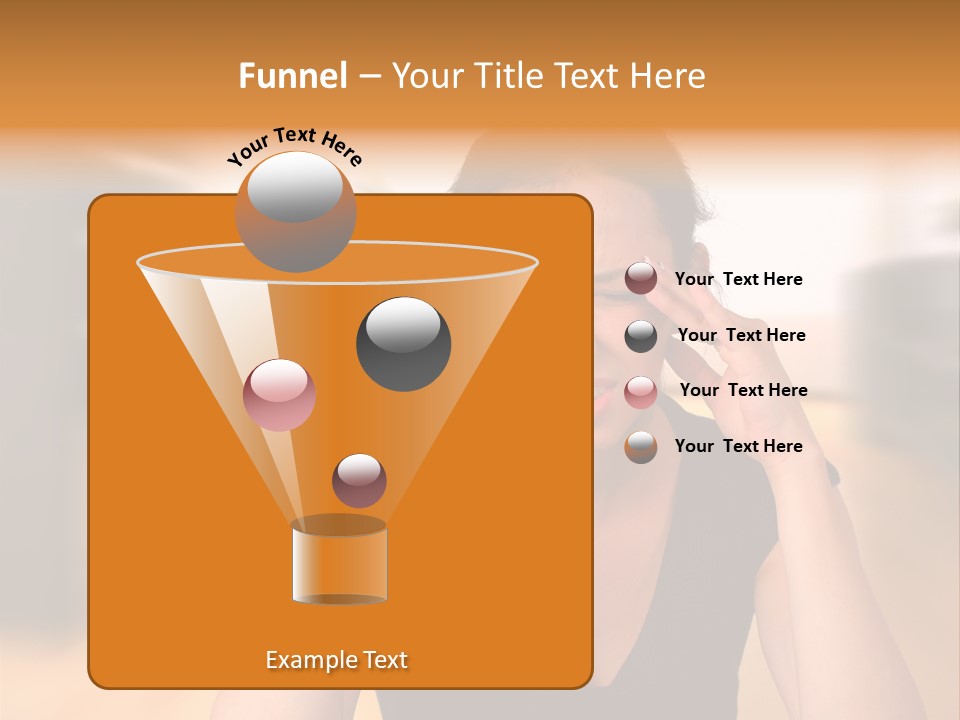 Concept Business Female PowerPoint Template