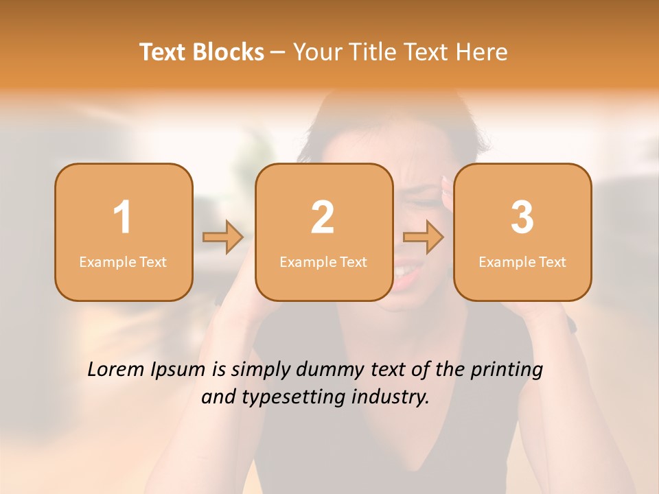 Concept Business Female PowerPoint Template