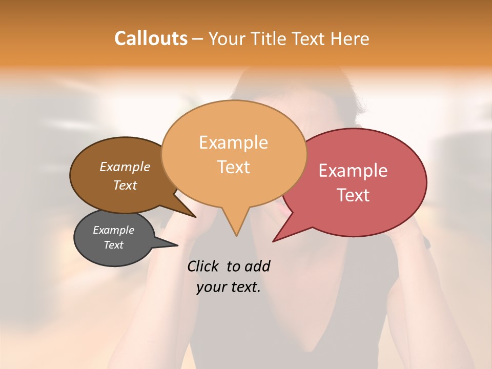 Concept Business Female PowerPoint Template