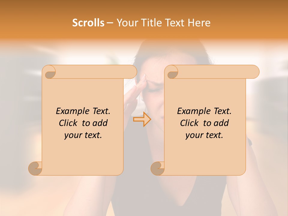 Concept Business Female PowerPoint Template