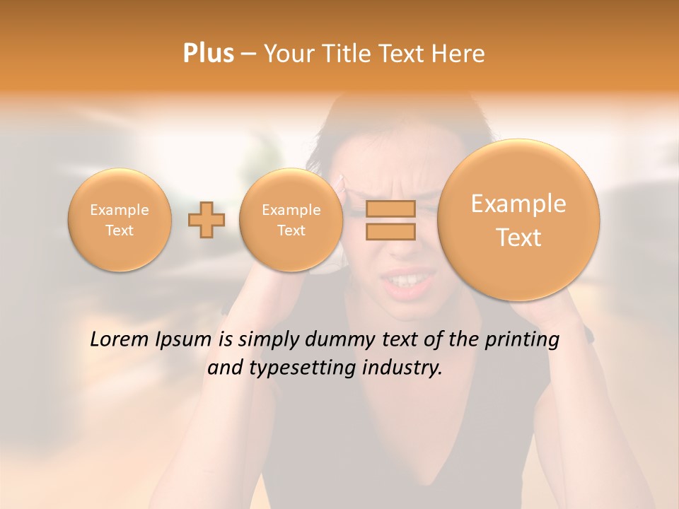 Concept Business Female PowerPoint Template