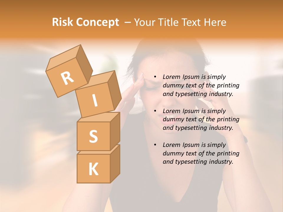 Concept Business Female PowerPoint Template