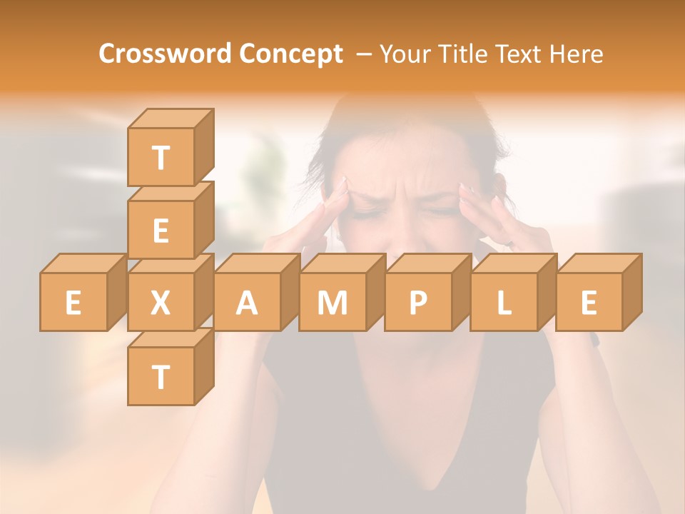 Concept Business Female PowerPoint Template