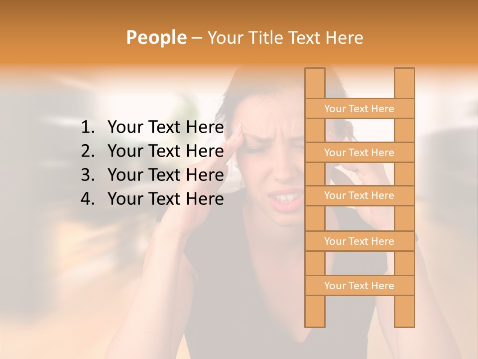 Concept Business Female PowerPoint Template