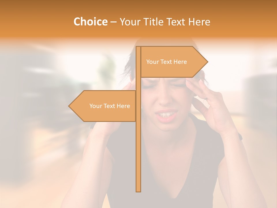 Concept Business Female PowerPoint Template