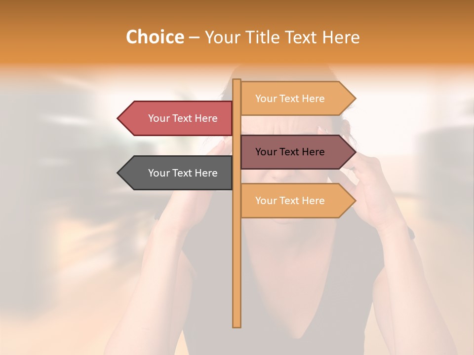 Concept Business Female PowerPoint Template
