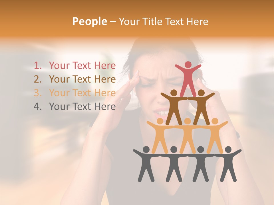 Concept Business Female PowerPoint Template