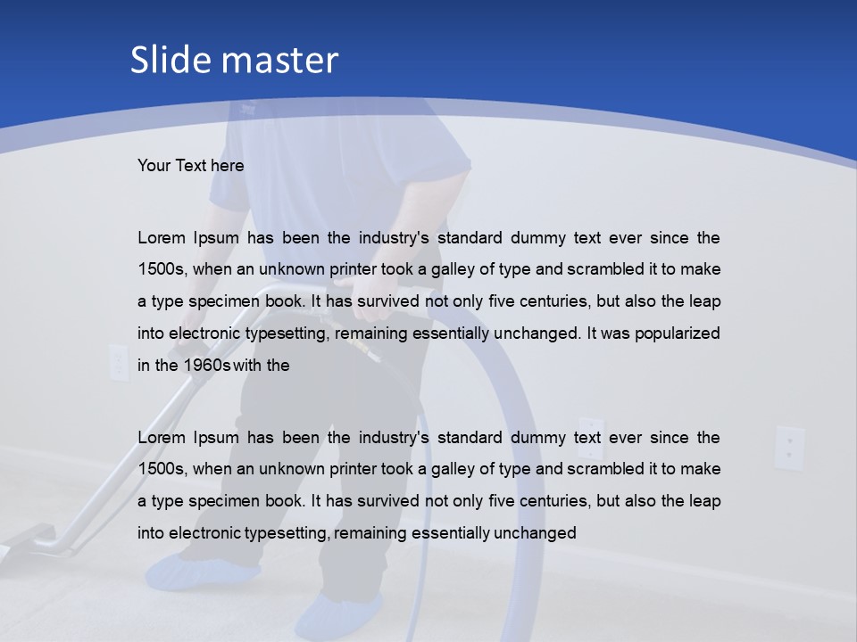 Mold Extract Laborer PowerPoint Template