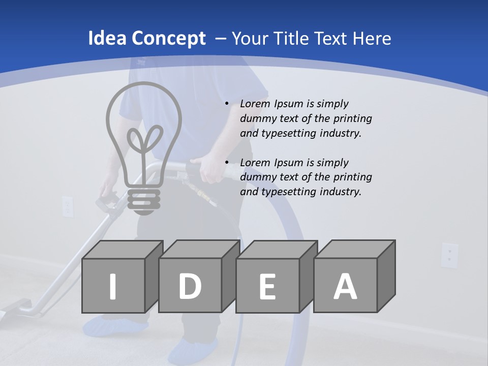 Mold Extract Laborer PowerPoint Template