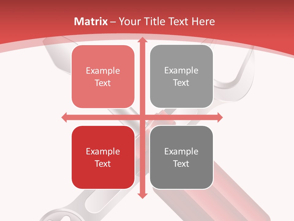 Adjust Wrench Industry PowerPoint Template