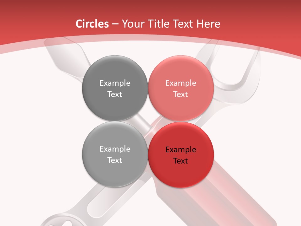 Adjust Wrench Industry PowerPoint Template