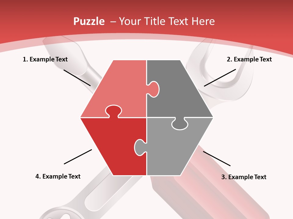 Adjust Wrench Industry PowerPoint Template