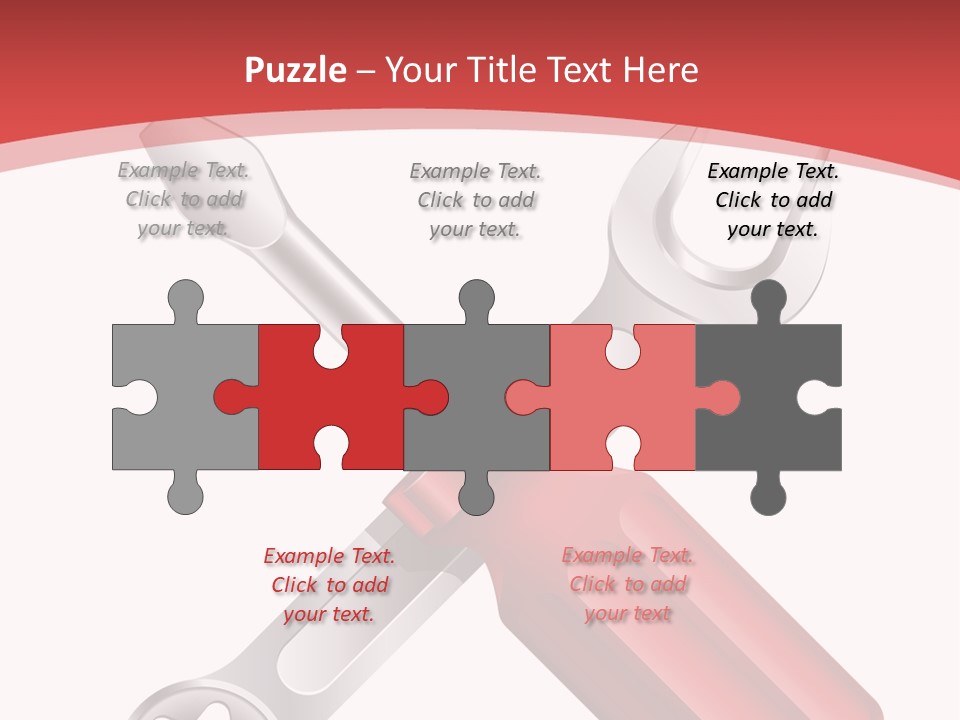 Adjust Wrench Industry PowerPoint Template