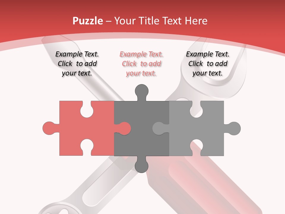 Adjust Wrench Industry PowerPoint Template