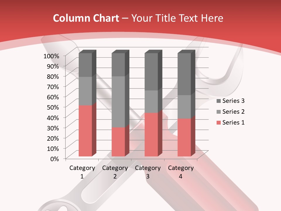 Adjust Wrench Industry PowerPoint Template