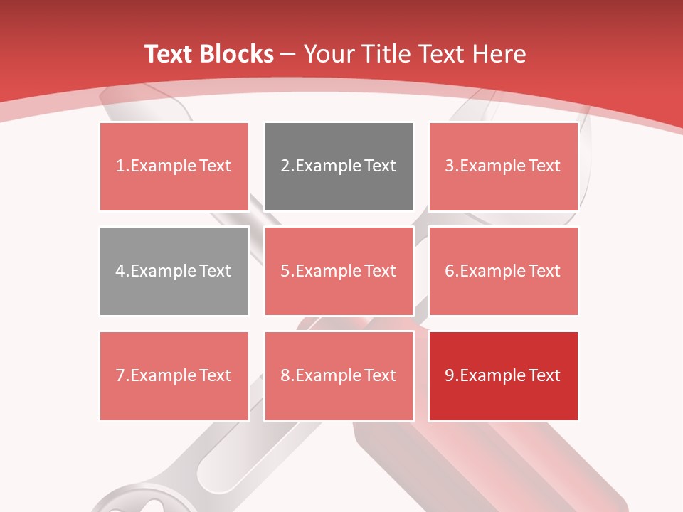 Adjust Wrench Industry PowerPoint Template