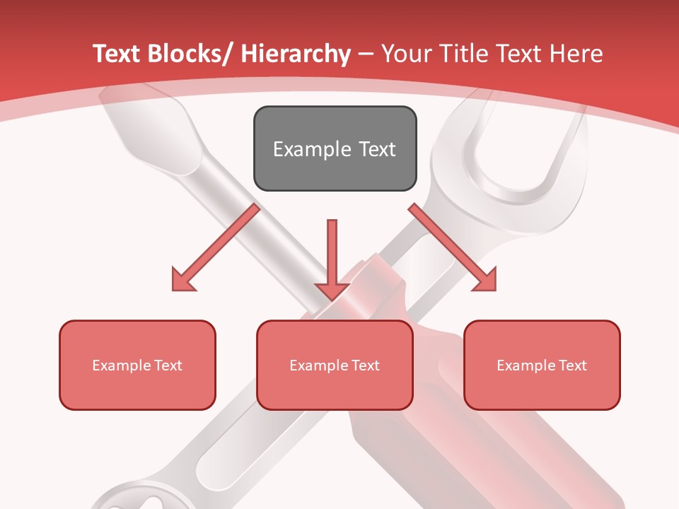 Adjust Wrench Industry PowerPoint Template