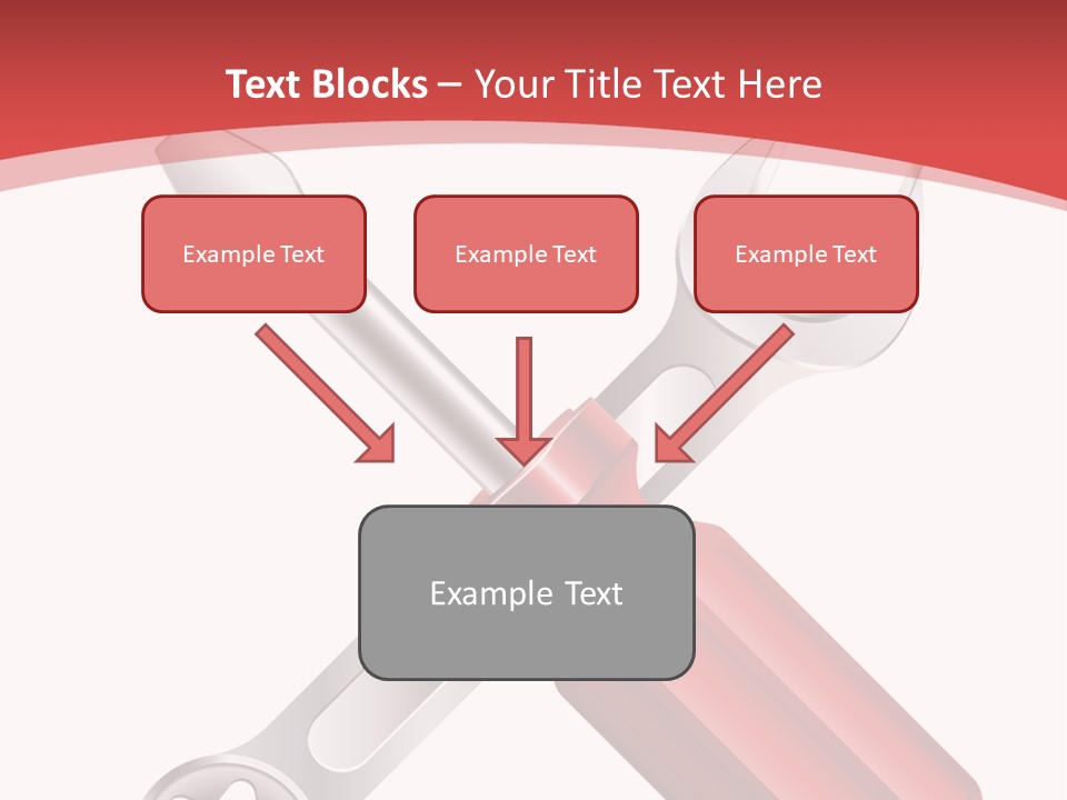 Adjust Wrench Industry PowerPoint Template
