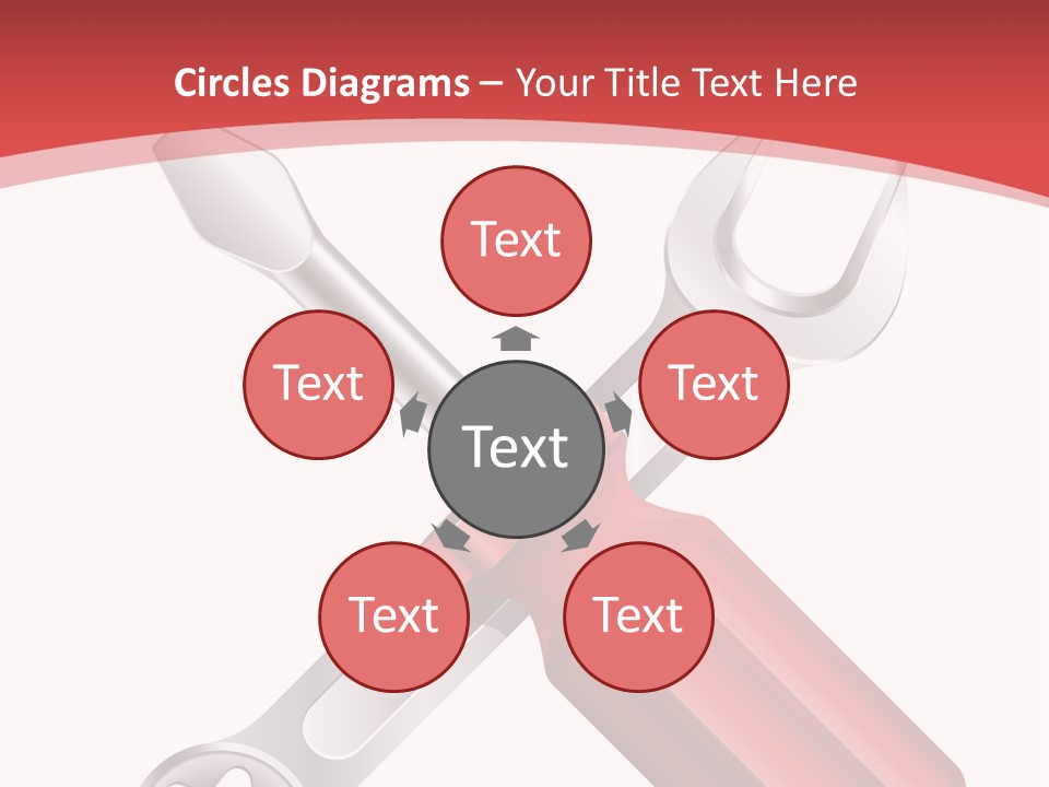 Adjust Wrench Industry PowerPoint Template