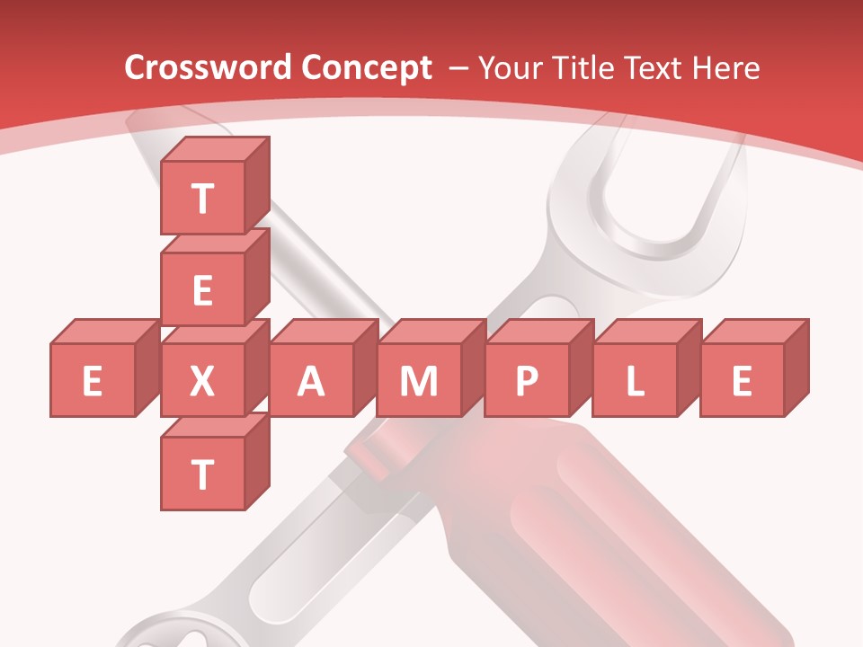 Adjust Wrench Industry PowerPoint Template