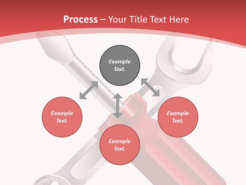 Adjust Wrench Industry PowerPoint Template