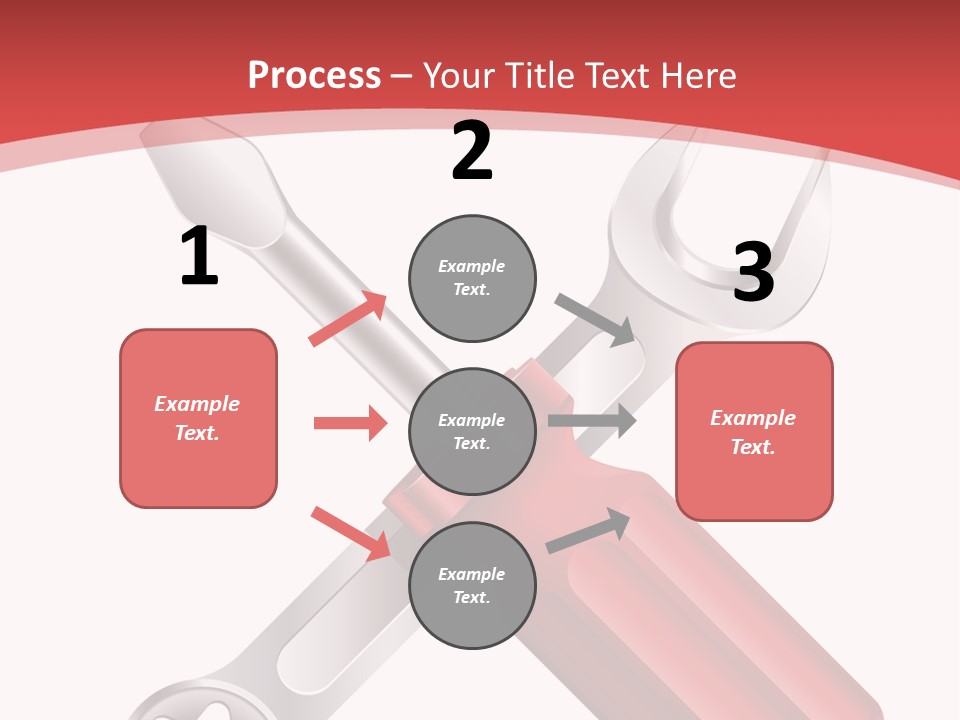 Adjust Wrench Industry PowerPoint Template