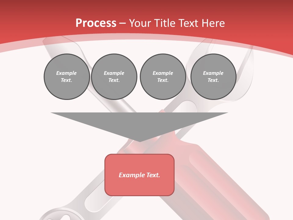 Adjust Wrench Industry PowerPoint Template