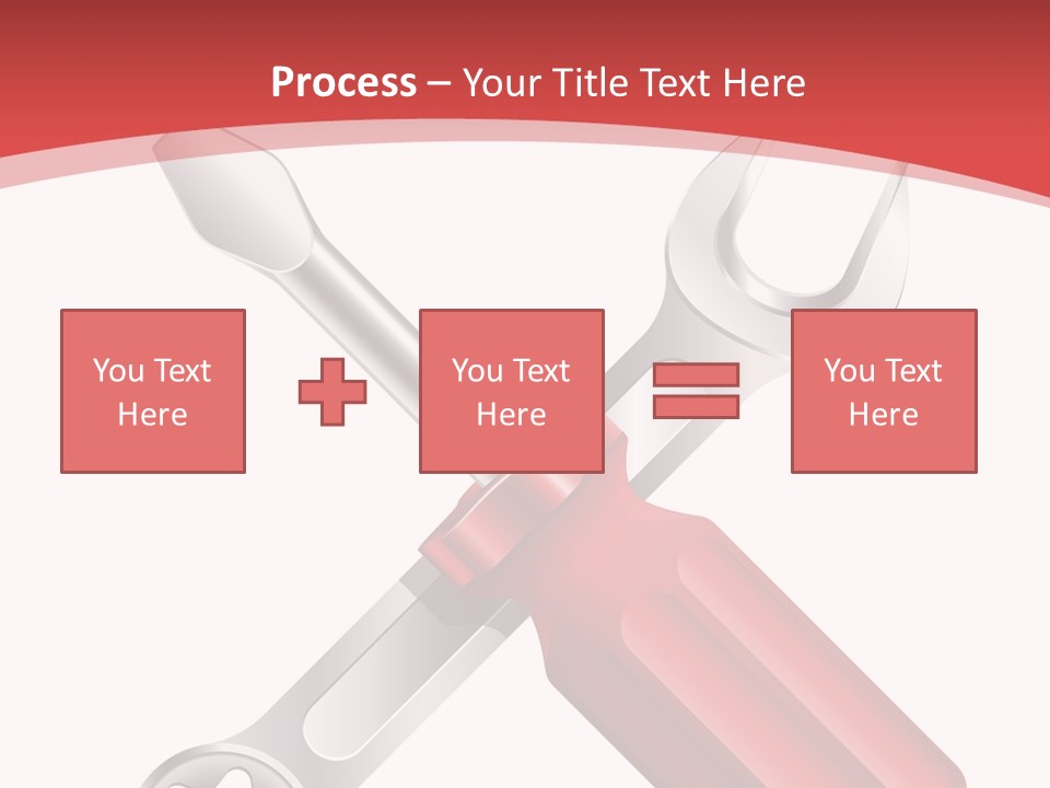 Adjust Wrench Industry PowerPoint Template