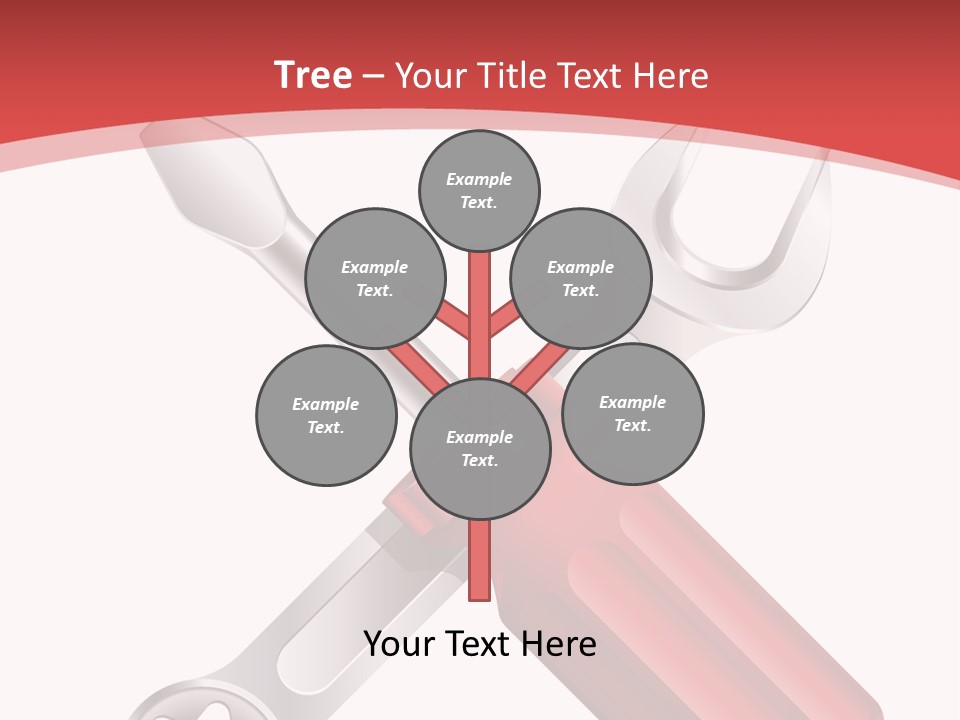 Adjust Wrench Industry PowerPoint Template