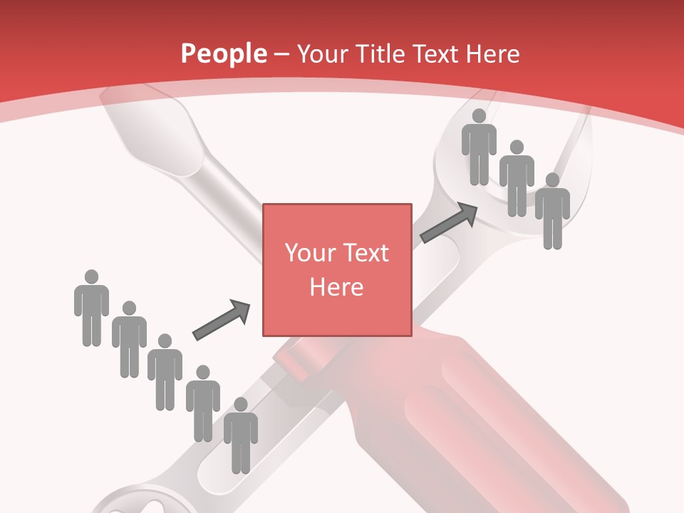 Adjust Wrench Industry PowerPoint Template