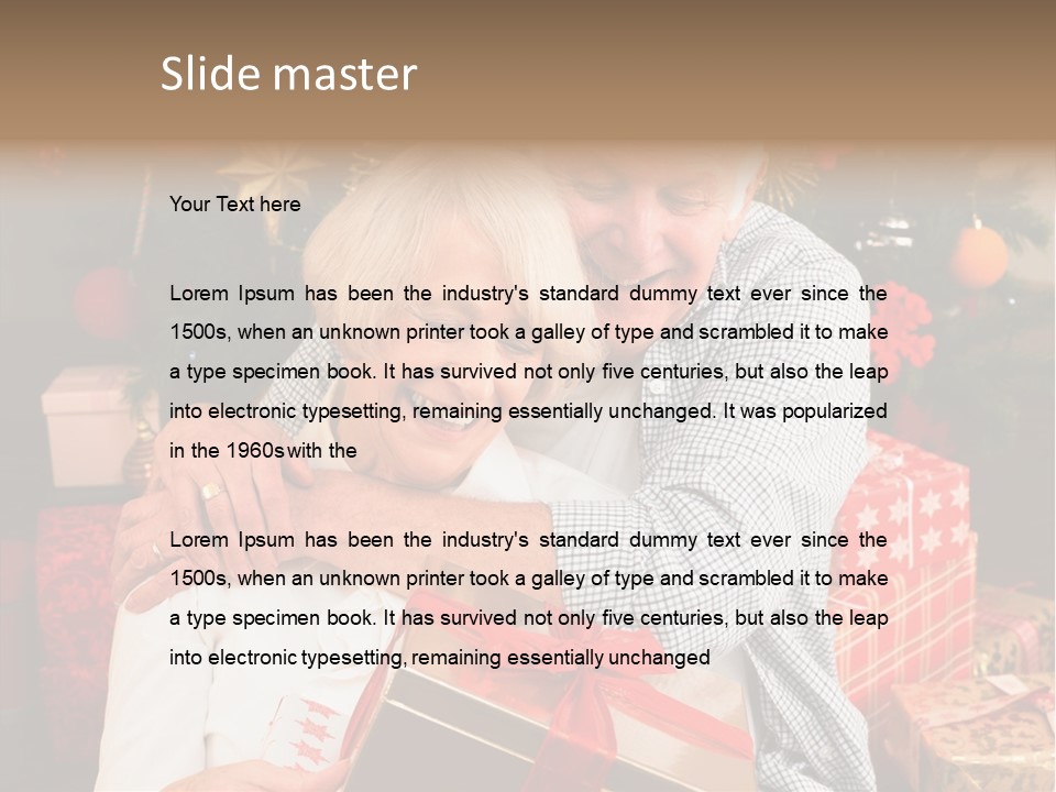 Minimalism Domestic Kitchen PowerPoint Template